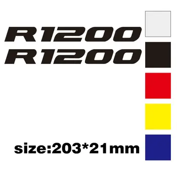 Etiqueta engomada reflexiva casco decorativos de la motocicleta de ajuste para r1200