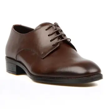 FootCourt - Cuero Marrón etor Zapatos Para hombre de color Marrón Encaje Hasta Zapatos Zapatos de Vestir Zapatos Formales de Negocios Zapatos Hechos en Turquía