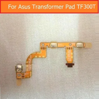 Genuino interruptor power Flex cable Para Asus Transformer Pad TF300T Versión de wi-fi volumen flex cable de clave de control de botón conector del lado del