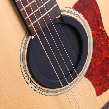 Guitarra clásica Anti-Sonido chirriante Tapa del Agujero de la Guitarra Acústica Orificio de Goma para 38