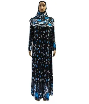 H1135a última impreso orar vestido,orar vestido a juego con el hiyab,la entrega rápida,mezcla de estampados y colores