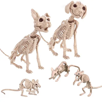 Halloween Prop Horror Esqueleto de Dragón, Perro, Serpiente de araña de los Animales los Huesos de un Esqueleto de la Casa Encantada Escapar del Horror de la Decoración