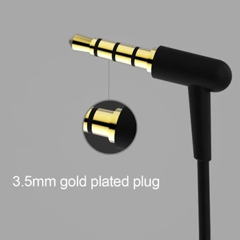 Hermoso de moda Remax RM510 Cable En-oído Estéreo de la Música de los Auriculares del Teléfono Móvil del Auricular con Micrófono cable de control de la función