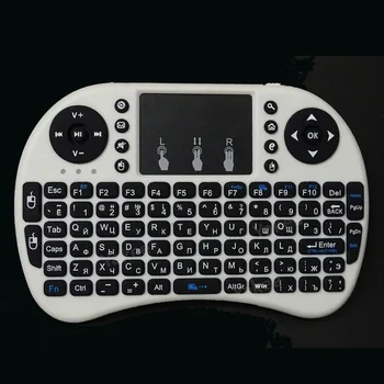 I8 teclado 2.4 GHz Teclado Inalámbrico con Touchpad Fly Air Mouse Control Remoto Para Android 9.0 CAJA de TV HK1 max h96 max x88 Pro