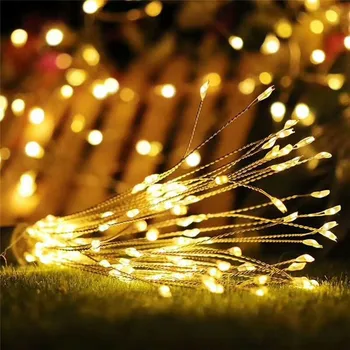 Imixlot Alambre de Cobre LED Luz de la Noche de Navidad Festavil Parte de la Decoración Romántica Decoración de la Luz