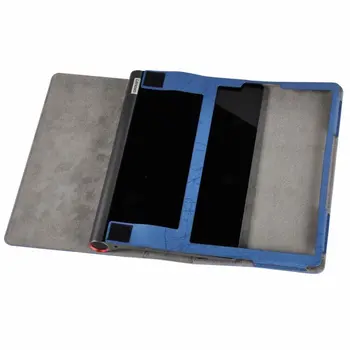 Impresión de la Flor de la caja de la PU Para Lenovo Yoga Smart Tab YT-X705F 10.1