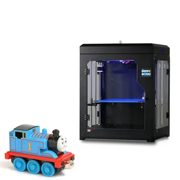 Impresora 3D Independiente de Doble Extrusor Totalmente Cerrado Marco de Metal de Doble Extrusor de la Boquilla Semillero de FDM 3D de la Impresora