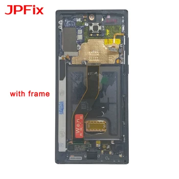 JPFix Para Samsung Note10 LCD de Pantalla Pequeño Punto Ensamblaje de la Pantalla Completa de Repuesto de Pantalla Super Amoled de Reparación de Parte de la Nota 10+