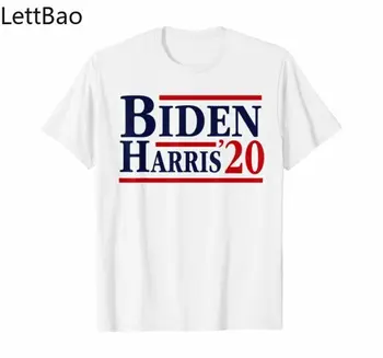 Joe Biden, Kamala Harris Verano de los Hombres de la Camiseta de Manga Corta Divertido Impreso de Impresión de la Diversión Harajuku Camiseta Más el Tamaño de la Nueva Camiseta de los Hombres