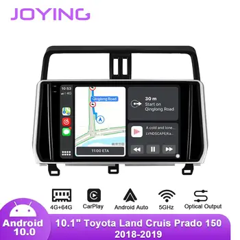 Joying Android10 de la Radio del Coche para Toyota Land Cruiser Prado 150 2018 2019 GPS SPDIF 5GWiFi DVR Carplay Android-auto DSP Subwoofer