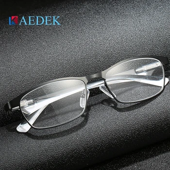 KAEDEK 2020 nuevas Gafas de Lectura de las Mujeres de los Hombres de Alta calidad de Medio fotograma de la Dioptría Vasos Macho Presbicia y Lentes +1.0+1.5+2.0+2.5