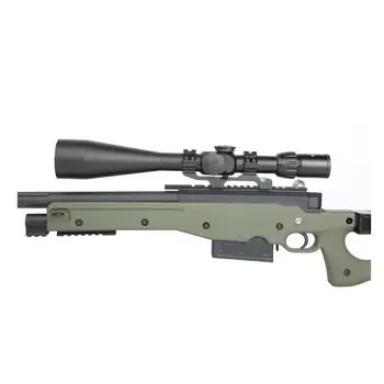 KANDER 10-40X56 FFP Airsoft Pistola de Aire Caza Táctico Riflescope Óptica de Vista de los Ámbitos de Rifle Alcance de Francotirador punto rojo Monturas de 11mm