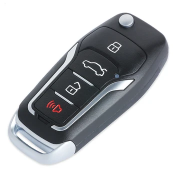 Keyecu Llavero Remoto de 4 botones 433MHz ID46 para Hyundai Sonata-2017 P/N: 95430-C1010