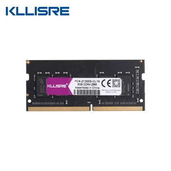 Kllisre DDR3 DDR4 4GB 8GB 16GB portátil de Ram 1333 1600 2400 2666 2133 DDR3L 204pin Sodimm memoria Portátil