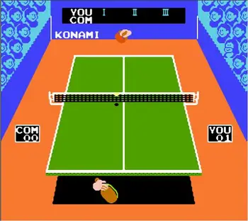 Konami Ping Pong(FDS) Cartucho de Juego para NES/FC de la Consola