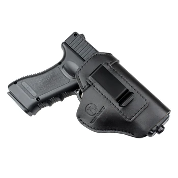 Kosibate escopeta de Caza Funda para Beretta 92 Glock 17 19 22 23 M&P de accesorios de Cuero de portación Oculta Táctica Pistola de la Funda