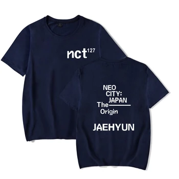 Kpop NCT U 127 disco de Conciertos de la Camiseta de las Mujeres de los Hombres Casual de Algodón de la Camiseta de Miembro Nombre Impreso T-shirt Tops Ropa Camiseta Feminina