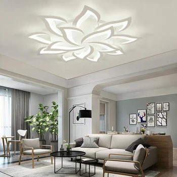 LED lámpara de Araña para la Sala de estar Modernas Lámparas de araña Minimalista Luces Led para la Sala de Acrílico Interior de la Iluminación de Lámparas de Techo