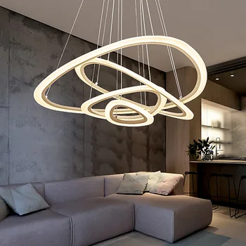 LED moderna Lámpara Colgante para la Sala de estar Comedor Cocina Dormitorio Restaurante Creativo Loft lámpara de Araña que Cuelga de Iluminación ixture
