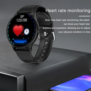 LIGE Impermeable de los Deportes Reloj Inteligente Hombres smartwatch Heart Rate Monitor de Presión Arterial Para Android ios de Fitness Inteligente Relojes de las Mujeres