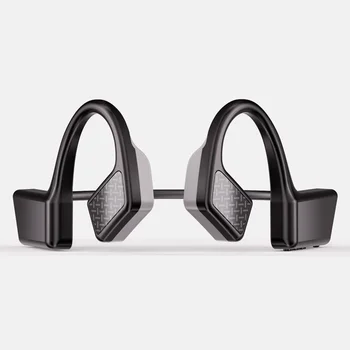 La Conducción Ósea Auriculares Inalámbricos Bluetooth 5.0 Impermeable Auriculares De Manos Libres De Auriculares Deportivos Auriculares Con Micrófono