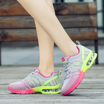 La Nueva Mujer Zapatos Para Mujer Zapatillas De Deporte Transpirable Zapatillas De Damas Cómodo Para Caminar, El Deporte Femenino De Tenis De Mujer Deportivas