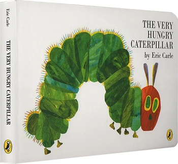 La Oruga Muy Hambrienta ABC Por Eric Carle Idioma inglés de Lectura de la Tarjeta de Libros para el Aprendizaje de los Niños de Juguete