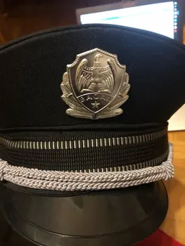 La Policía Sombrero Sombreros Cap Uniforme Tentación Trajes Militares Sombreros De Marinero Sombrero Del Casquillo Del Ejército