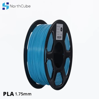 La impresora 3D del PLA Filamento de 1.75 mm para Impresoras 3D, 1kg(2.2 lb) +/- 0.02 mm de Luz de color Azul