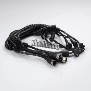Laboratorio Dental pieza de mano con Micromotor 10pcs Cable en Espiral de cuerda ELÉCTRICO de la Maratón de SHIYANG de la pieza de mano