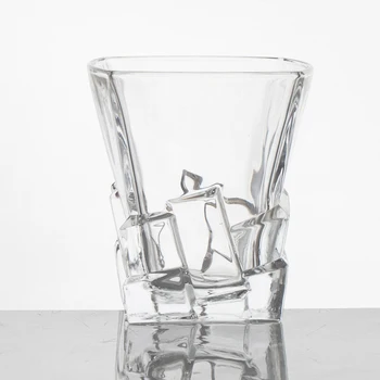 Libre de plomo Creativo Relieves tallados en cristal de whisky de cristal de la copa copa Chivas XO cerveza jarro de cristal resistente al Calor Imitación de hielo