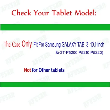 Loco caliente de la pu smart Flip book Case para Samsung Galaxy tab 3 10.1 gt-P5200 P5210 de Cuero smart cover con magnético de sueño y despierto