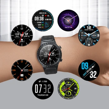 M1 Tarjeta Sim Reloj Inteligente GPS Smartwatch 2020 para las mujeres de los hombres de Llamada Bluetooth Brújula Barómetro de Presión al aire libre Smartwatches