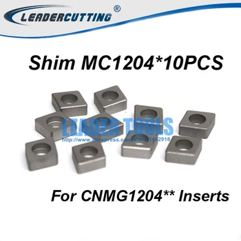 MC0903 SC0903 MC1204 MC1604 SC1904 MC1904*10PCS Plaquitas de metal duro Shim,Pieza de Recambio CNMG1204/1606/1906 inserta calza