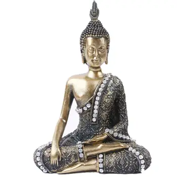 MRZOOT Tailandés Estatua de Buda Buda Durmiente de Resina, Artesanías Adornos del Sudeste Asiático Estilo Creativo de la Decoración del Hogar