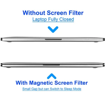 Magnético de la Filtro de Privacidad de las Pantallas de cine con la Webcam de Cubierta Deslizante Para el periodo 2012-MacBook Pro Retina de 13 pulgadas Modelo: A1502 A1425