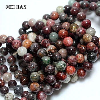 Meihan envío Gratis (18beads/set/33 g) 11-11.8 mm Brasil colorido fantasma de la pulsera redonda lisa de cristal para la fabricación de joyas