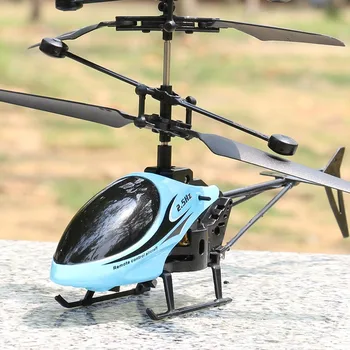 Mini RC Helicópteros Teledirigidos Infraed Inducción Electrónica Divertido Suspensión Dron Avión Pequeño Quadcopter Drohne Juguetes de Niños Drones