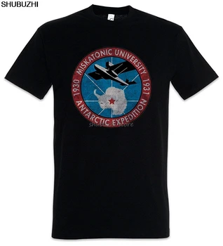 Miskatonic University 1930 Expedición a la Antártida Ii Vintage T-Shirt Lovecraft shubuzhi Verano Nuevos Hombres Graciosas de Camisetas de sbz1053