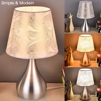 Modernas Lámparas LED Lámpara de Escritorio 110V-240V con E27 Bulbo de Lámparas de Mesa Para Dormitorio-Estudio de Decoración de la Sala de estar de Iluminación de Luz Blanca