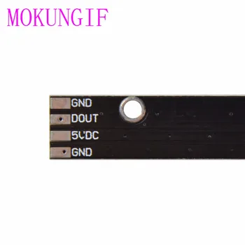 Mokungit WS2812B 8 Bits Led Pixel SK6812 WS2812B 5050 RGB+ Blanco Cálido/RGB Anillo de Luz LED Integrado con Ragid Tira DC5V