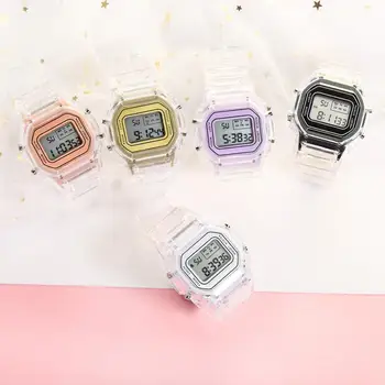 Mujeres Reloj Digital LED Unisex relojes de Pulsera de Silicona de Mujer Relojes de Deporte de los Relojes Electrónicos Clásico de los Hombres de Negocios Reloj de Descargar