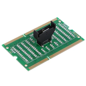 Nueva DDR3 de Memoria de la Ranura de Probador de la Tarjeta con la Luz del LED para el ordenador Portátil de la Placa madre Notebook