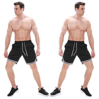 Nueva de secado rápido, transpirable verano de baloncesto pantalones cortos de fútbol de los hombres de jogging cortos de fitness de alta calidad 5 colores opcionales