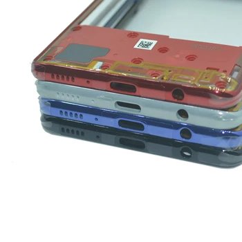 Nuevo Medio Bastidor del Chasis Para Samsung Galaxy A41 A415 A415F Originales del Teléfono Móvil de la Vivienda de la Cubierta central Con Botones