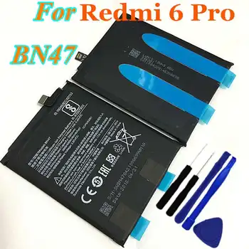 Nuevo Original de Alta Calidad 3000mAh BN37 Batería Para Xiaomi Redmi 6 6A BN47 4000mAh Para Redmi 6 Pro 6Pro Batería + Herramientas