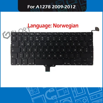 Nuevo Portátil A1278 francés, noruego Teclado para Macbook Pro 13
