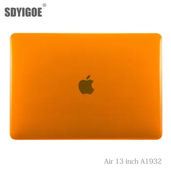 Nuevo Portátil de los Casos Para el MacBook Air de 13 pulgadas A1932 para Portátil de apple caso de cáscara Dura Transparente Casos de casos de Protección