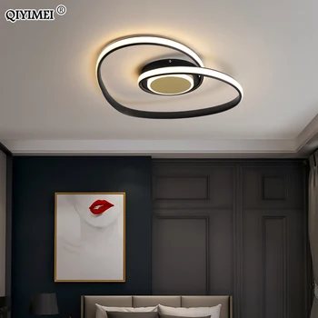 Nuevo y Moderno LED Lámparas de araña de Luces de Iluminación Interior Con Control Remoto Dormitorio Living Comedor Pasillo Pasillo Lámparas Dimmable