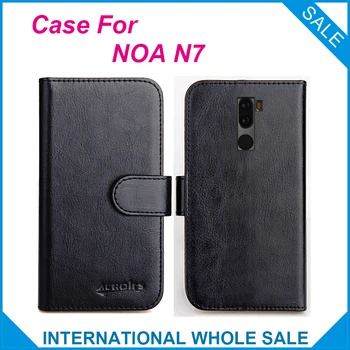 Original! NOA N7 Caso ,6 Colores de Alta Calidad de Cuero de la caja Exclusiva Para NOA N7 Teléfono de la Tapa de la Bolsa de Seguimiento